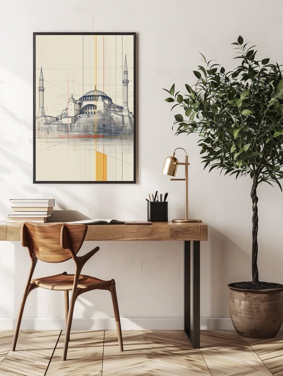 Hagia Sophia in an office