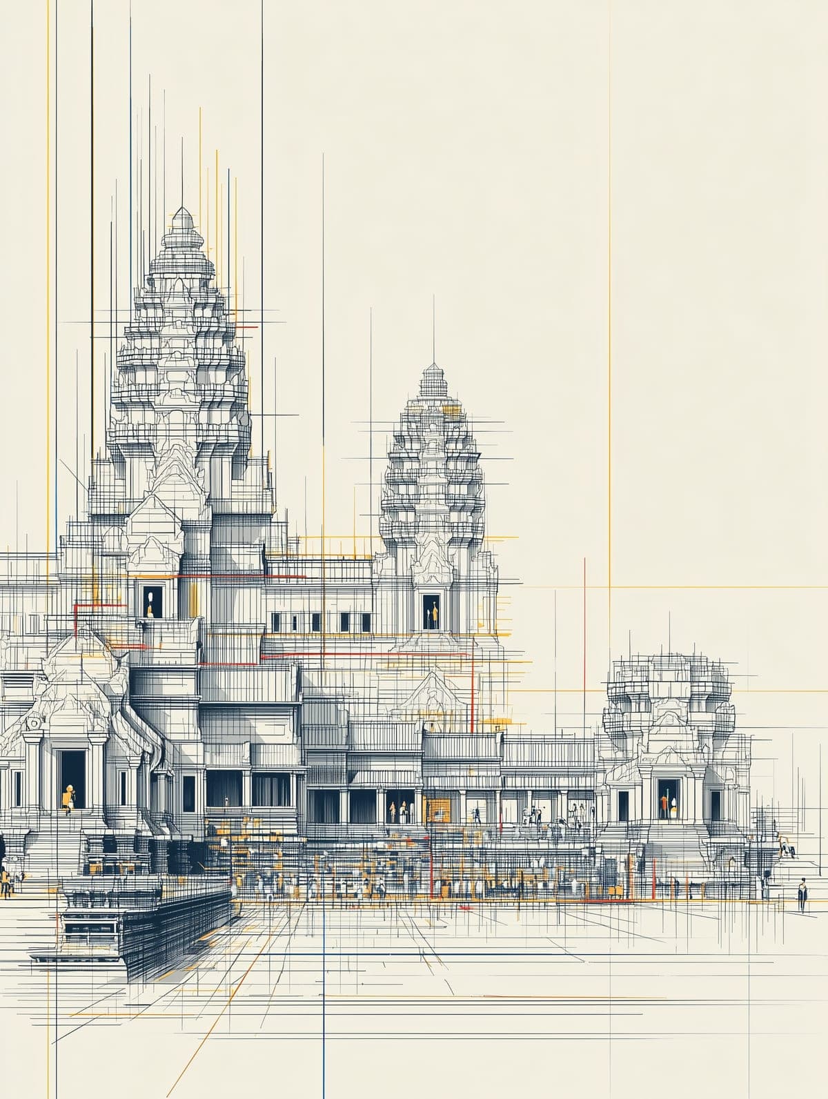 Midjourney Angkorwat