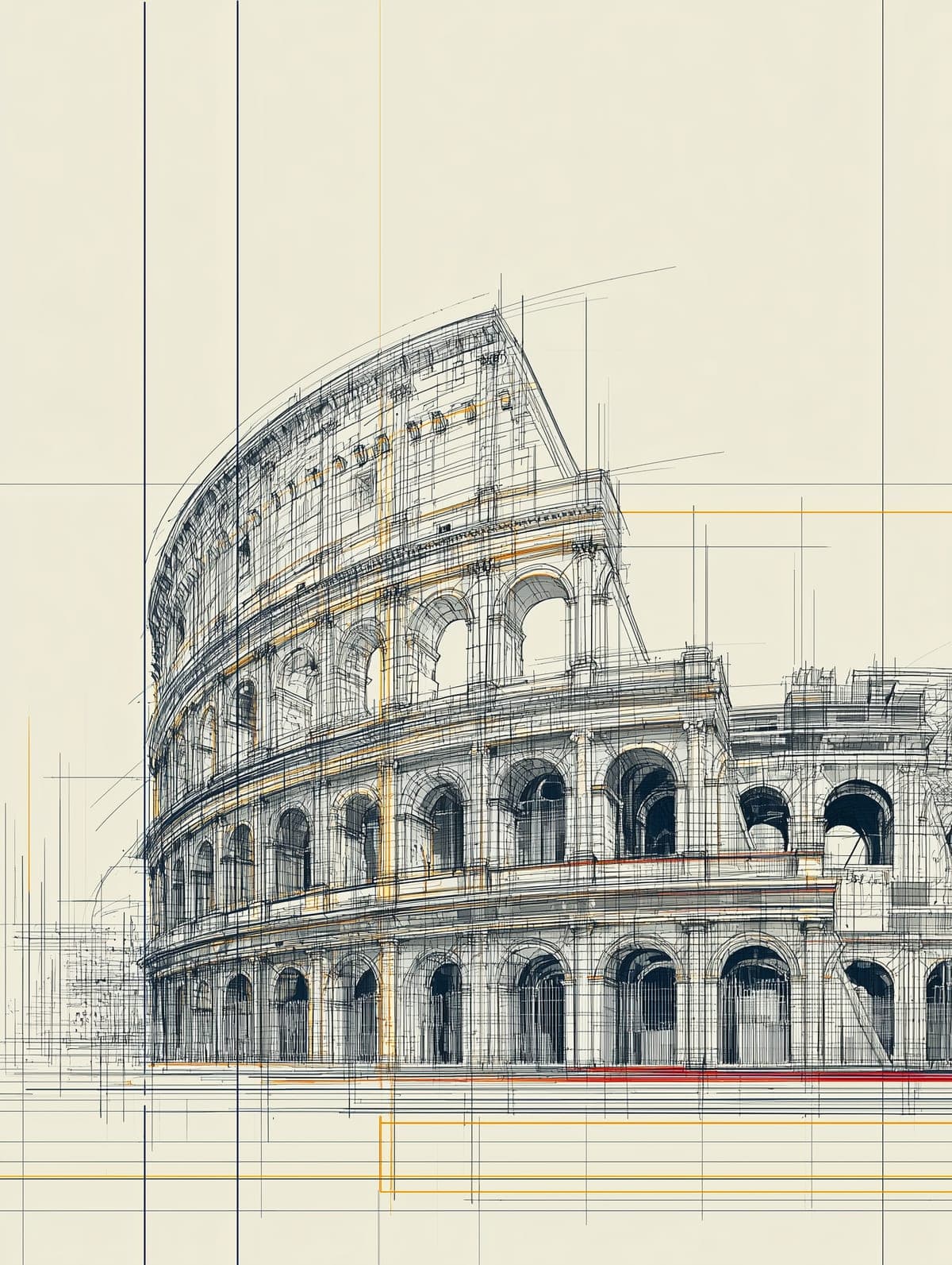 Midjourney Rome Colloseum
